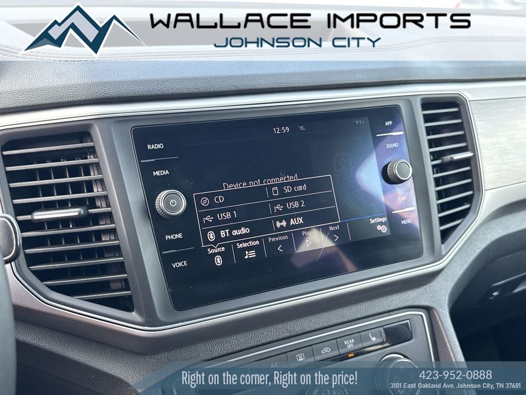 2018 Volkswagen Atlas 3.6L V6 SE