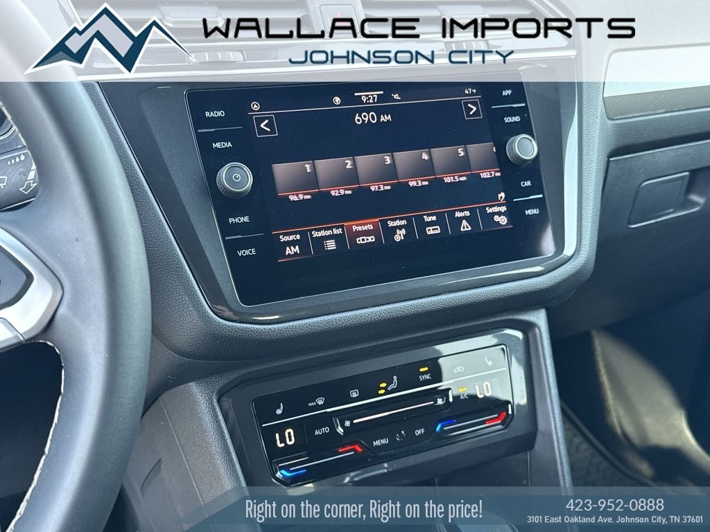 2023 Volkswagen Tiguan 2.0T SE R-Line Black