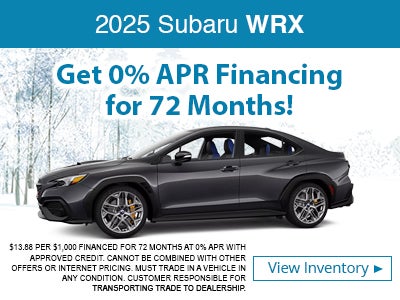 0% APR for 72 Months
